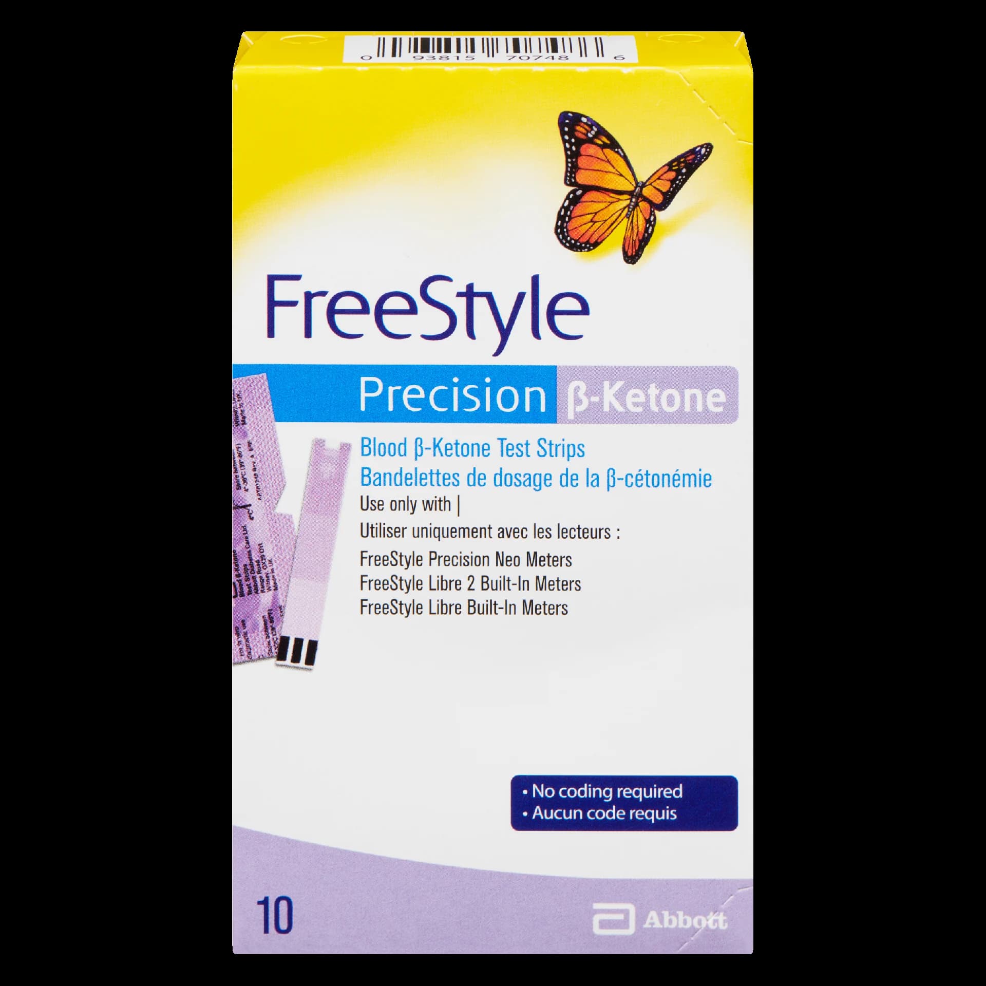 FreeStyle Blood β-Ketone Test Strips Precision