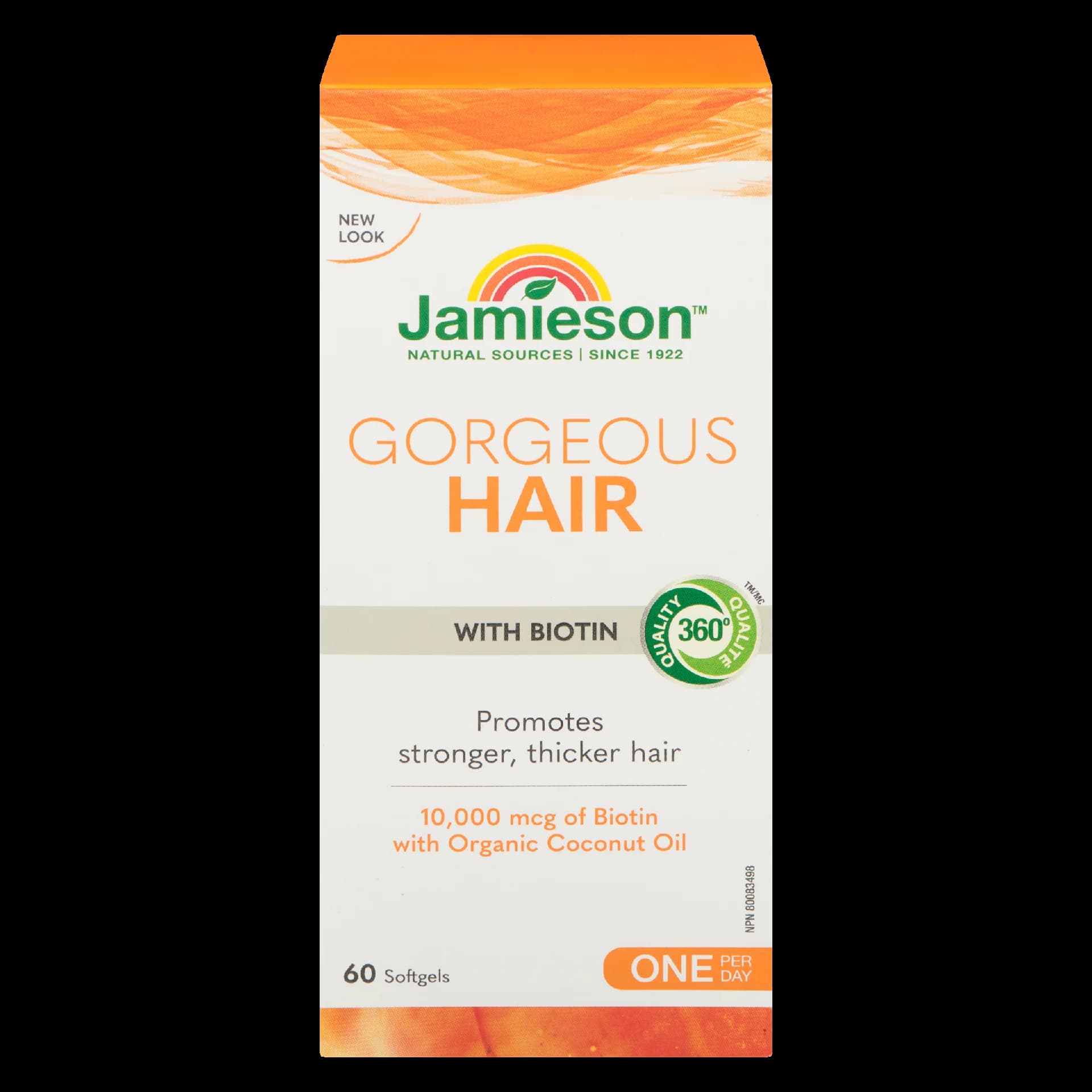 Jamieson Gorgeous Hair 60 Softgels