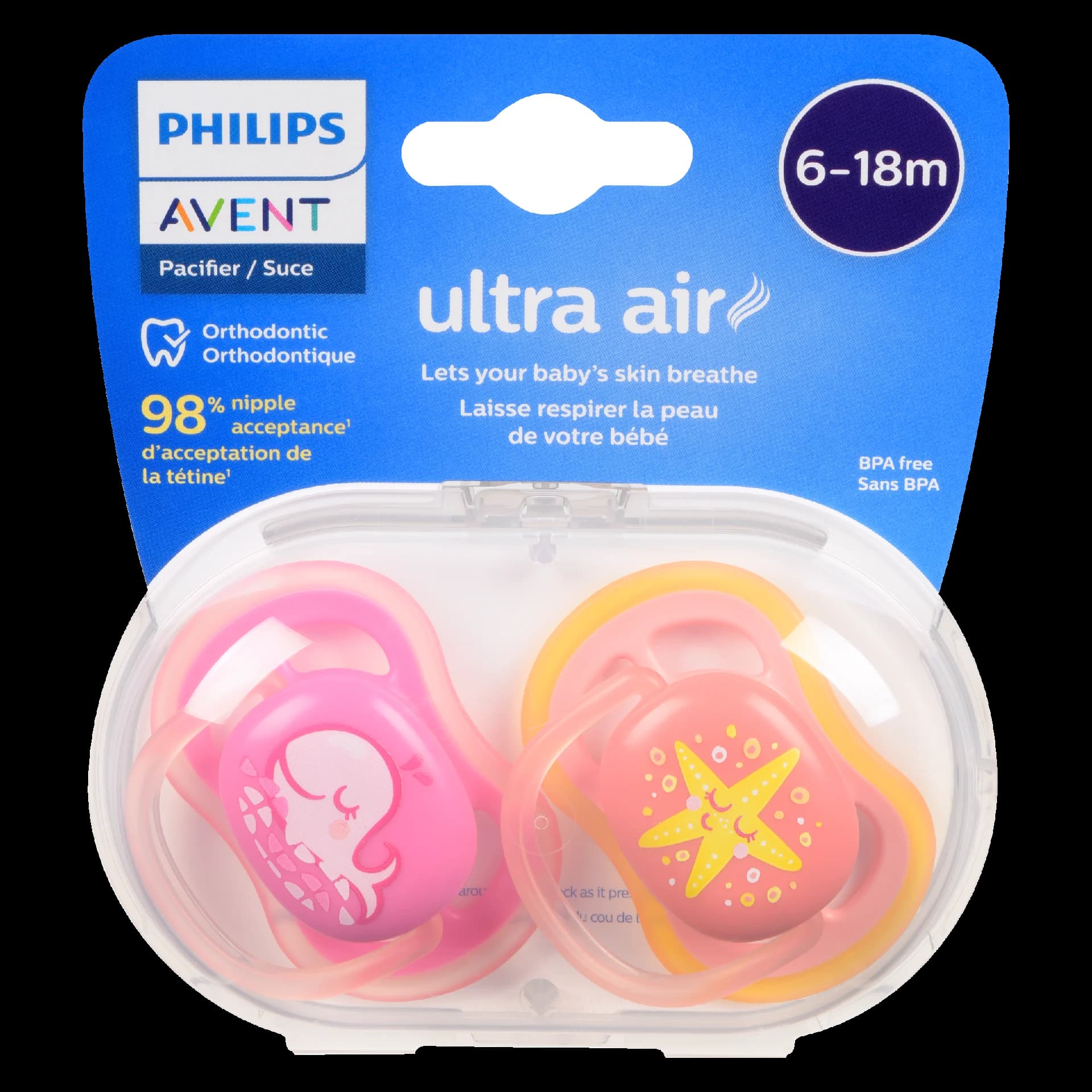 Philips Avent Pacifier Ultra Air 6-18m