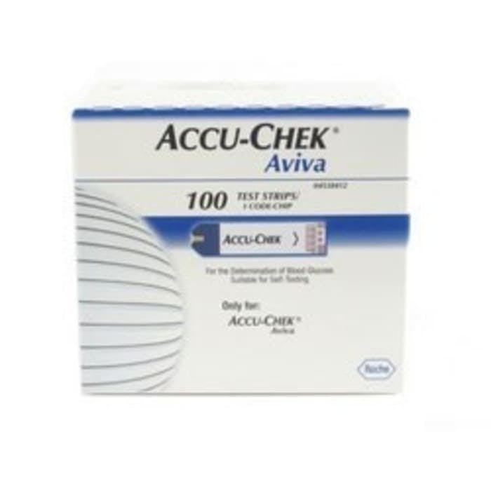 Accu-Chek Aviva Plus Test Strips (100 Strips)