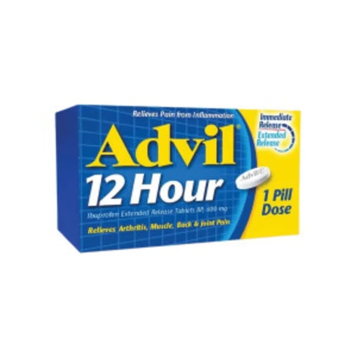 Advil 12 Hour Ibuprofen 600mg 16 Count