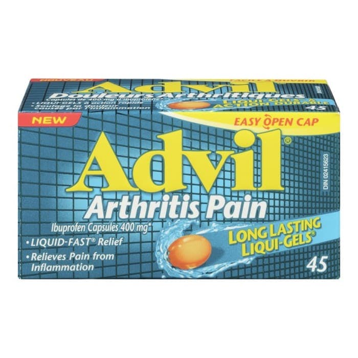 Advil Arthritis Pain Liqui Gels 45 Count