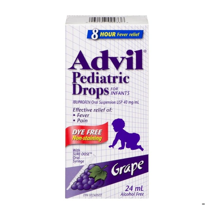 Advil Pediatric Drops (Grape Flavour, 24 mL)