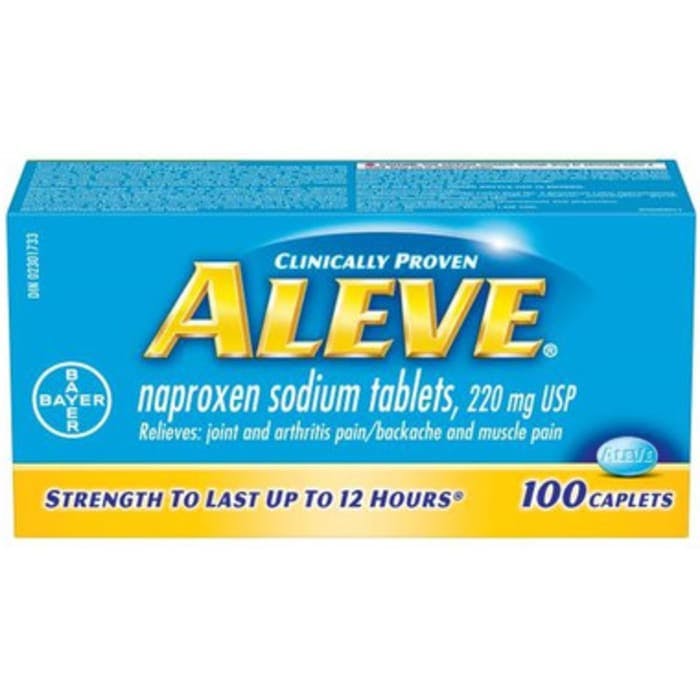 Aleve Caplets 220mg 100 count