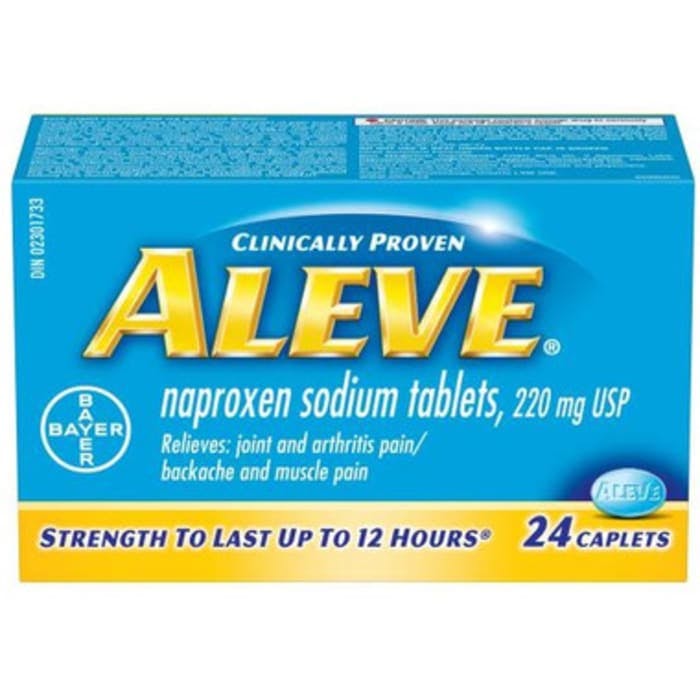 Aleve Caplets 220mg 24 count