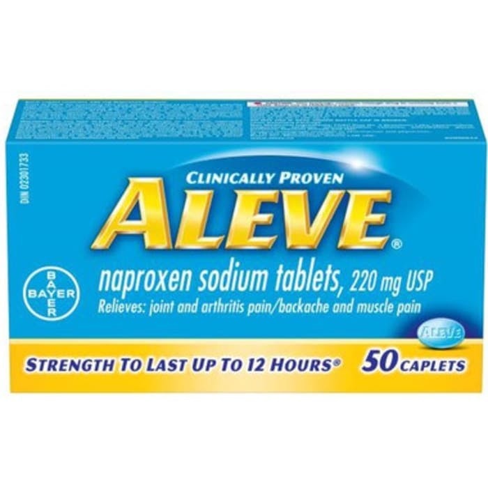 Aleve Caplets 220mg 50 count