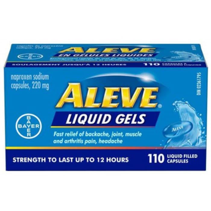 Aleve Liquid Gels 220mg 110 count