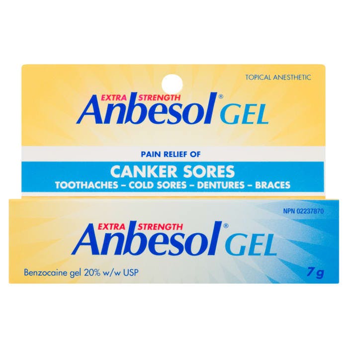 Anbesol Topical Anesthetic Gel Extra Strength 7 g