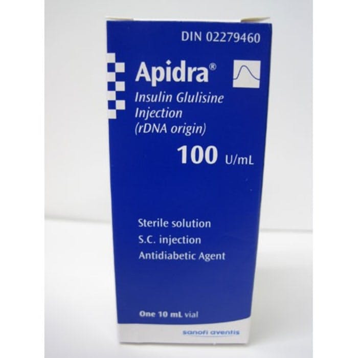 Apidra Insulin 10ml Vial Din 02279460