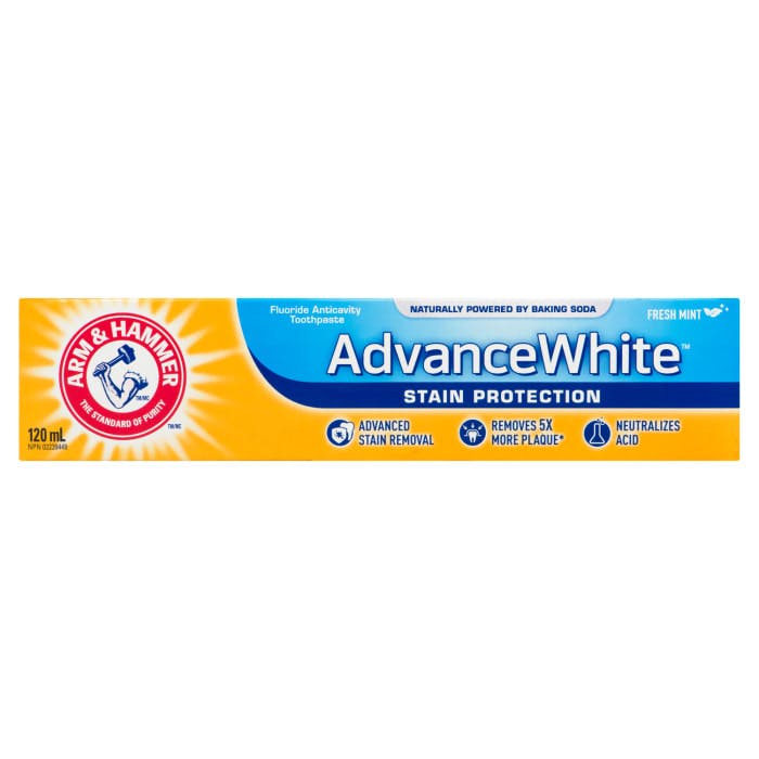 Arm & Hammer Advance White Fluoride Anticavity Toothpaste Winter Mint 120 ml