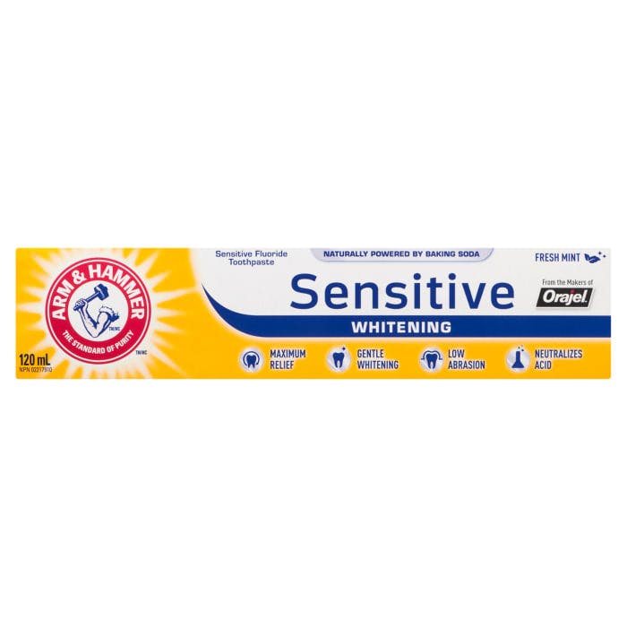 Arm & Hammer Sensitive Fluoride Toothpaste Fresh Mint 120 ml