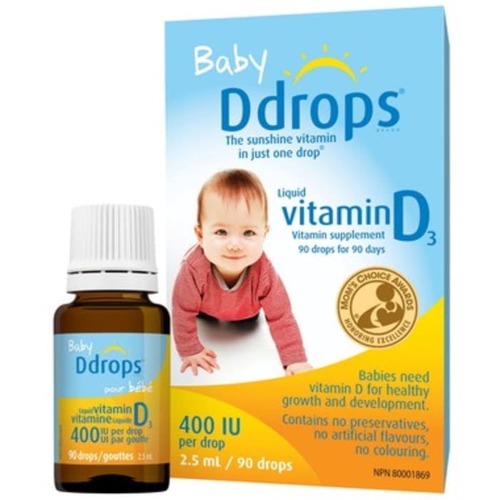Baby D Drops Liquid Vitamin D 400IU 90 Drops