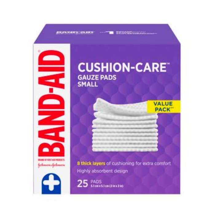 Band-Aid Cusion-Care Small Gauze Pads (25 Count)