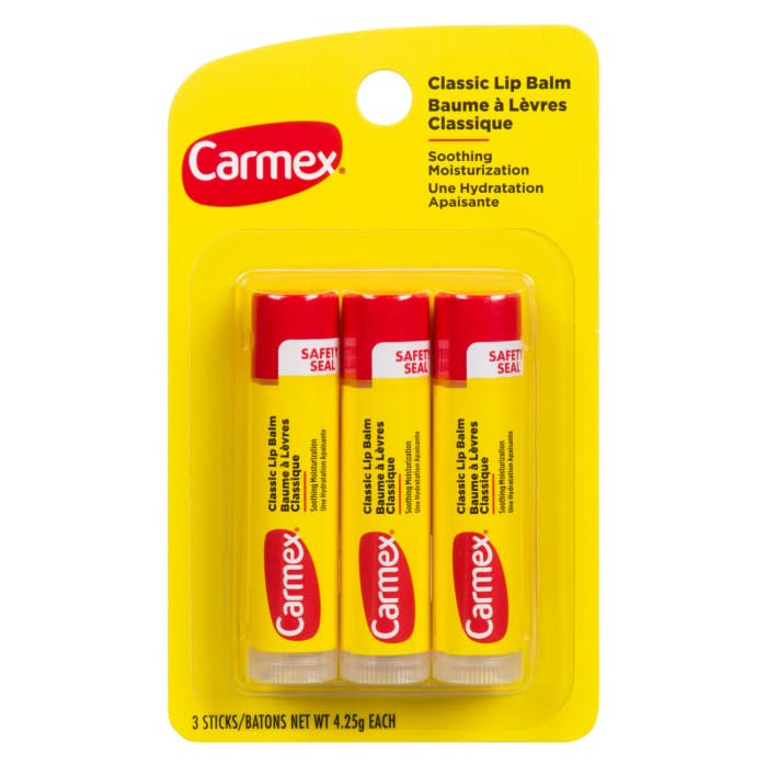 Carmex Classic Lip Balm 3 Sticks x 4.25 g