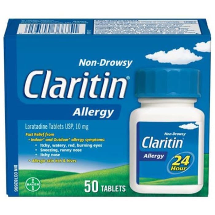 Claritin Allergy Non Drowsy 50 Tablets