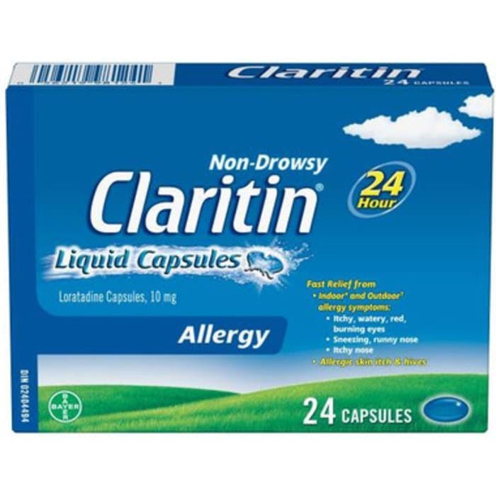 Claritin Non Drowsy Allergy Liquid Capsules