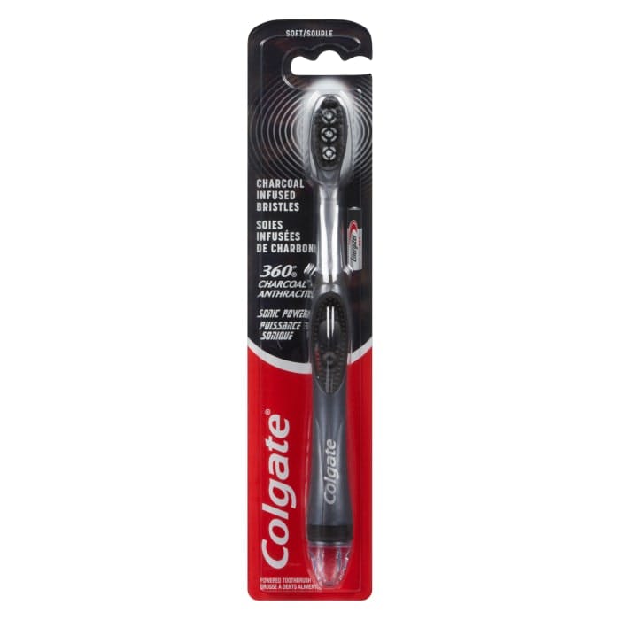 Colgate 360° Charcoal Powered Toothbrush Soft
