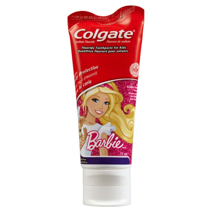 Colgate Barbie Fluoride Toothpaste for Kids 75 ml