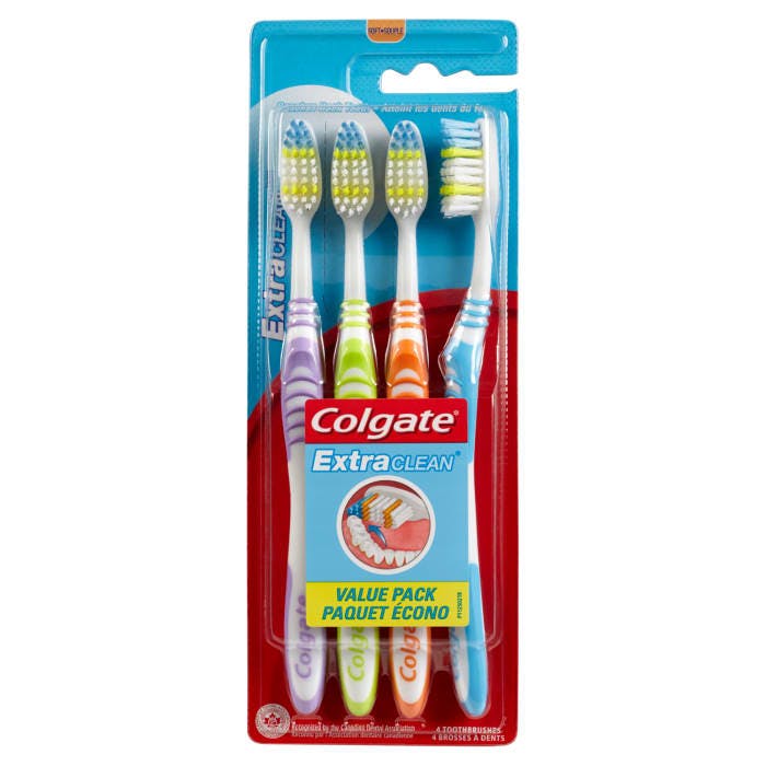 Colgate Extra Clean 4 Soft Toothbrushes