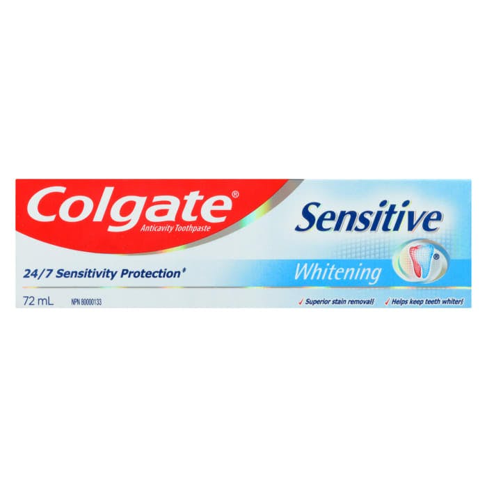 Colgate Sensitive Anticavity Toothpaste Whitening 72 ml