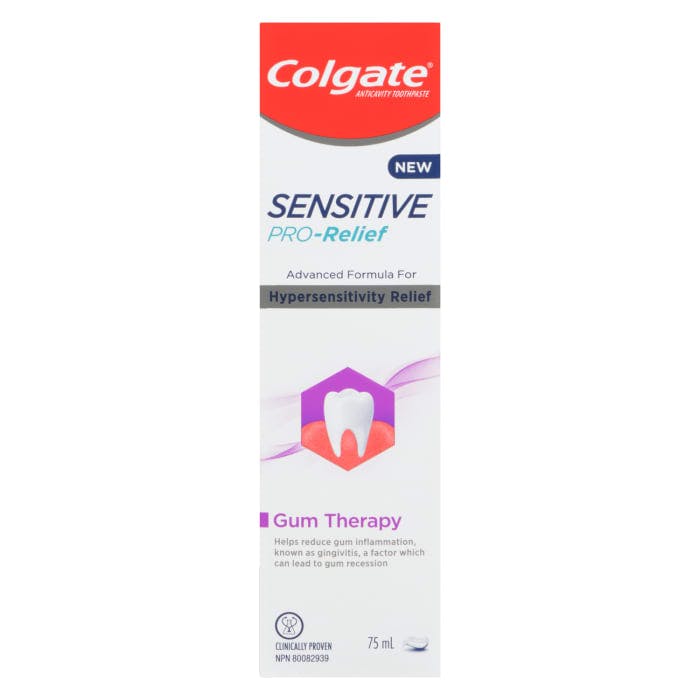 Colgate Sensitive Pro-Relief Anticavity Toothpaste Gum Therapy 75 ml