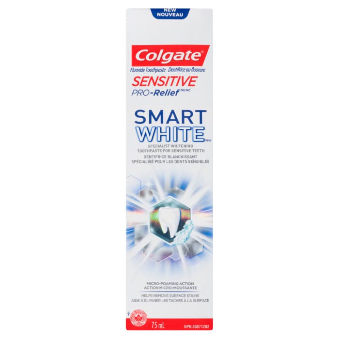 Colgate Sensitive Pro-Relief Smart White Fluoride Toothpaste 75 ml