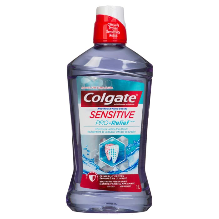 Colgate Sensitive Pro-Relief Soothing Fresh Mint Mouthwash 1 L