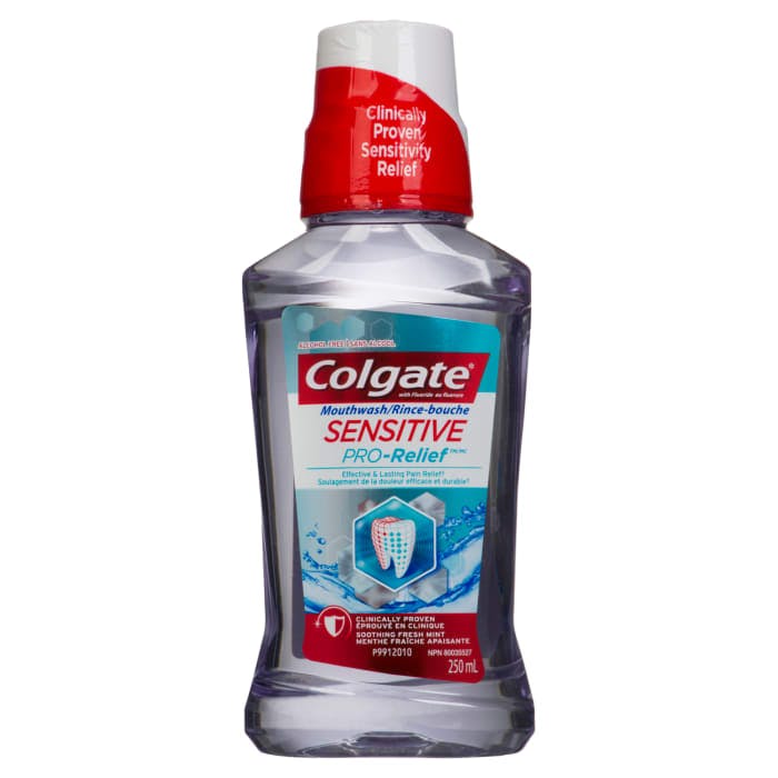 Colgate Sensitive Pro-Relief Soothing Fresh Mint Mouthwash 250 ml