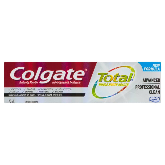 Colgate Total Anticavity Fluoride and Antigingivitis Toothpaste Advanced Gum Protection Paste 120 ml