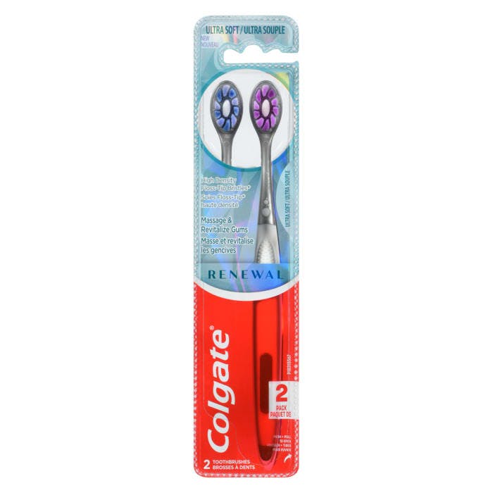 Colgate Ultra Soft Renewal 2 Toothbrushes