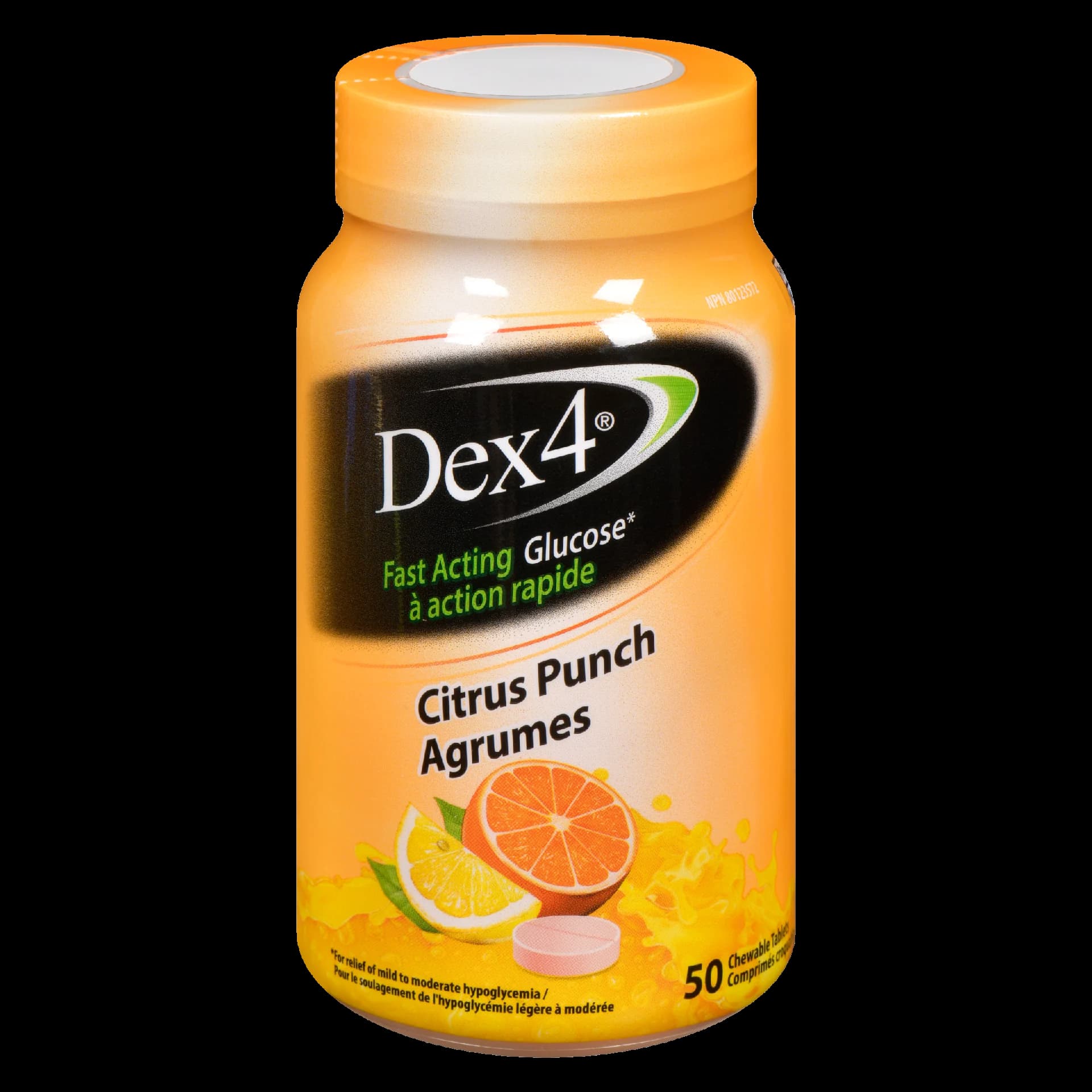 Dex4 Fast Acting Glucose Citrus Punch 50 Chewable Tablets