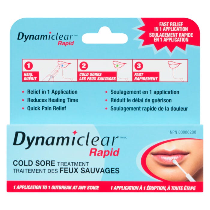 Dynamiclear Rapid Cold Sore Treatment Natural