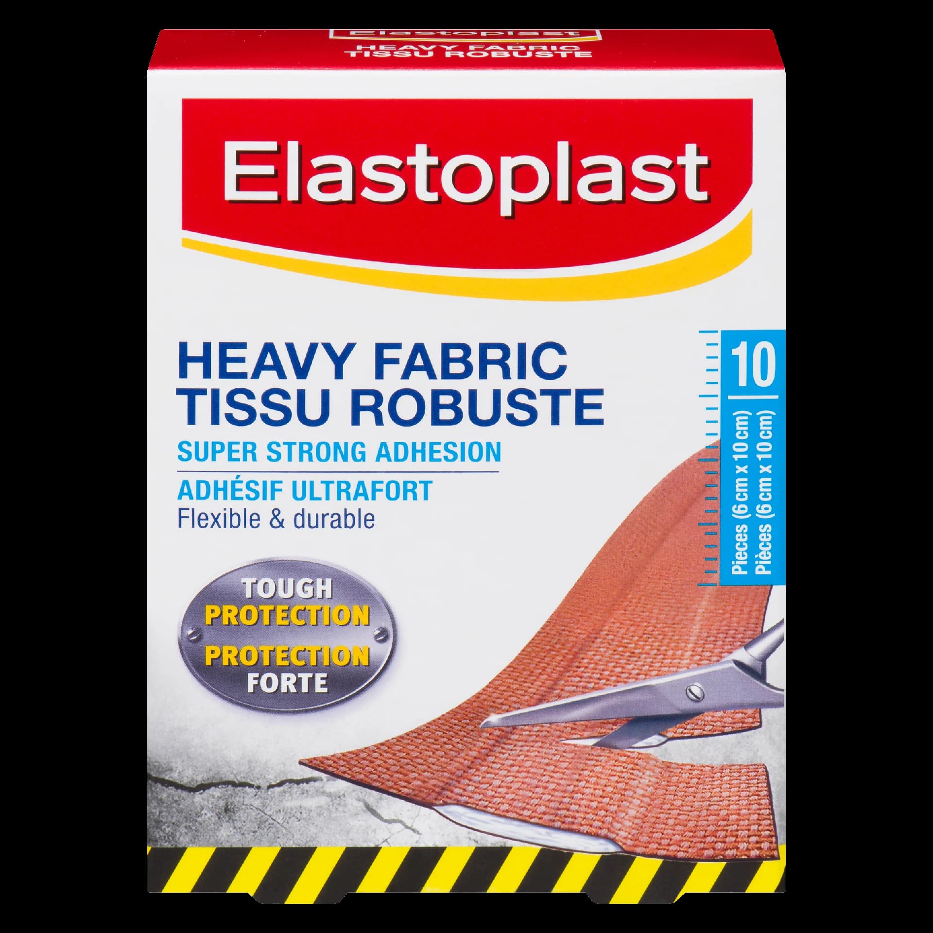 Elastoplast Heavy Fabric Super Strong Adhesion 10 Pieces