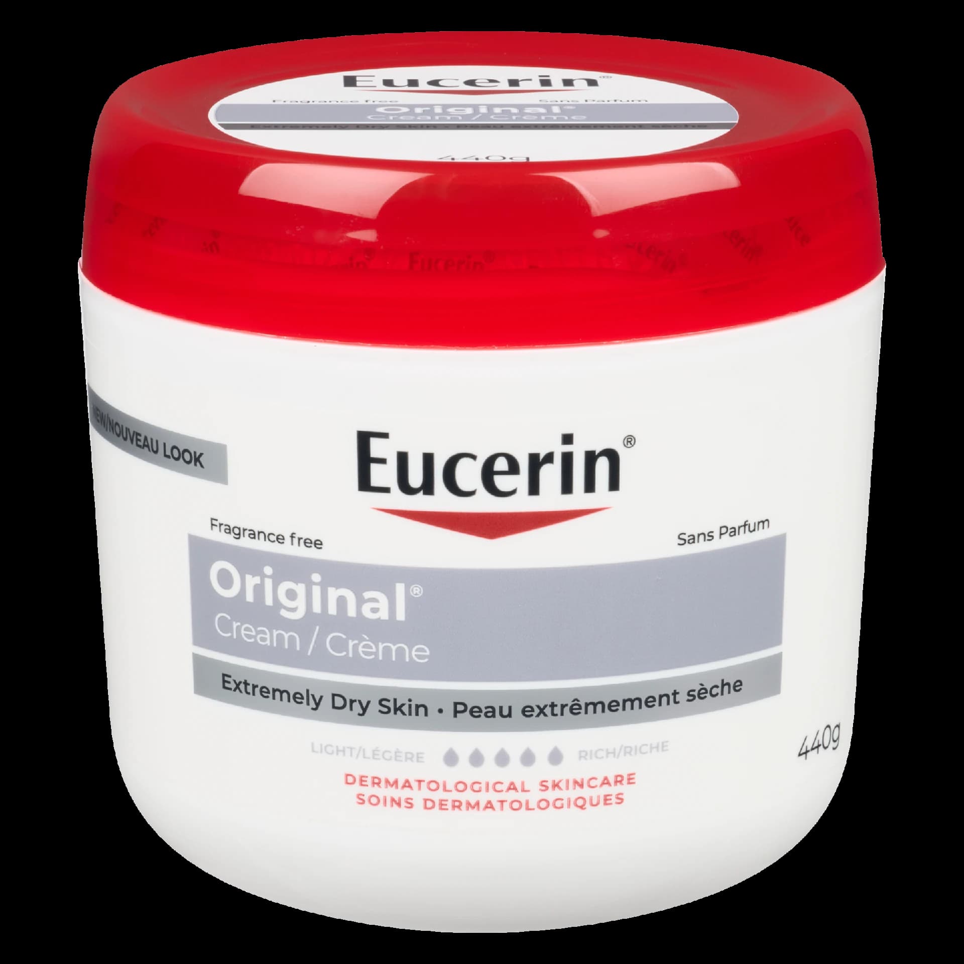 Eucerin Original Cream Dry, Sensitive Skin 440 g