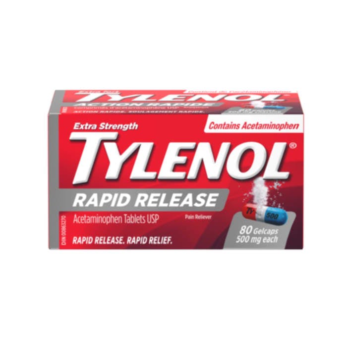 Extra Strength TYLENOL Rapid Release Gels (80 Gelcaps)