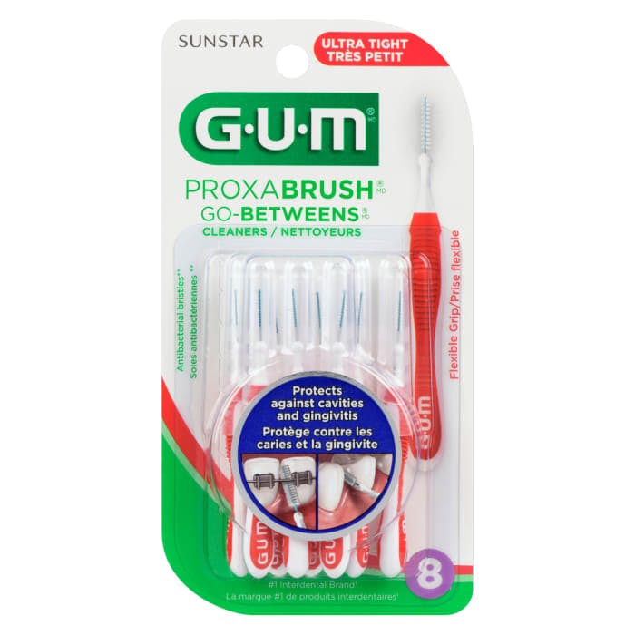 GUM Proxabrush Go-Betweens Cleaners Ultra Tight