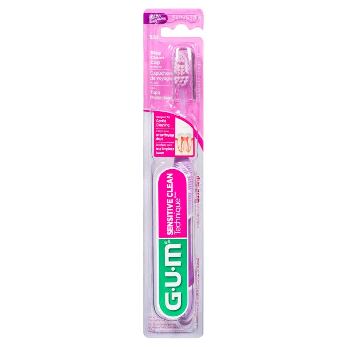 GUM Sensitive Clean Technique Ultra Soft Toothbrush