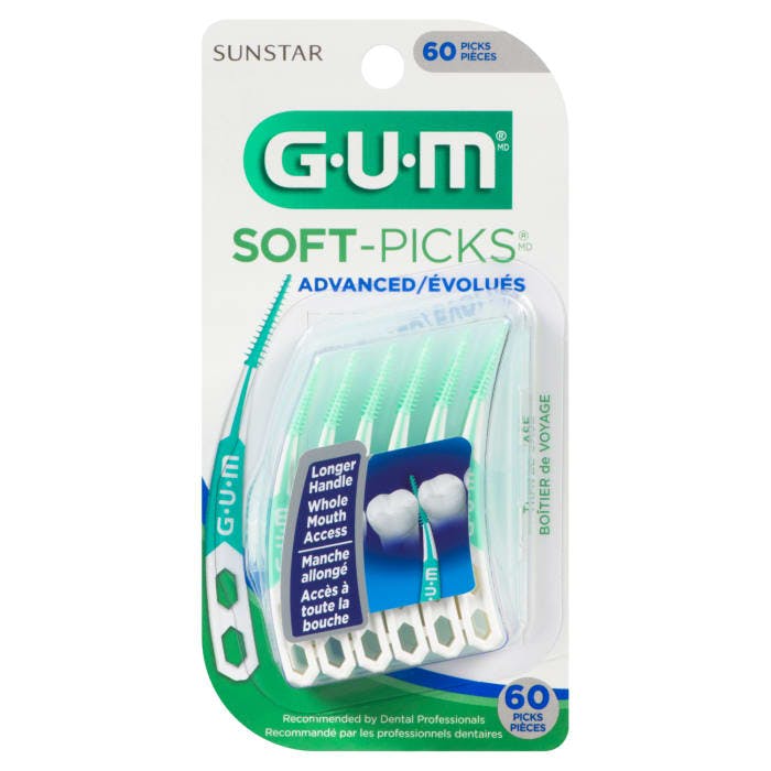 GUM Soft-Picks Advanced 60 Picks