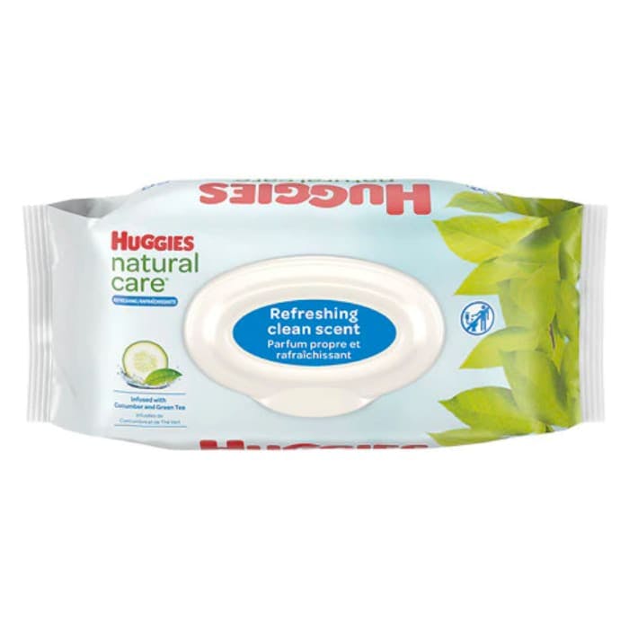 Huggies Natural Care Refreshing Baby Wipes (56 Wipes Total)