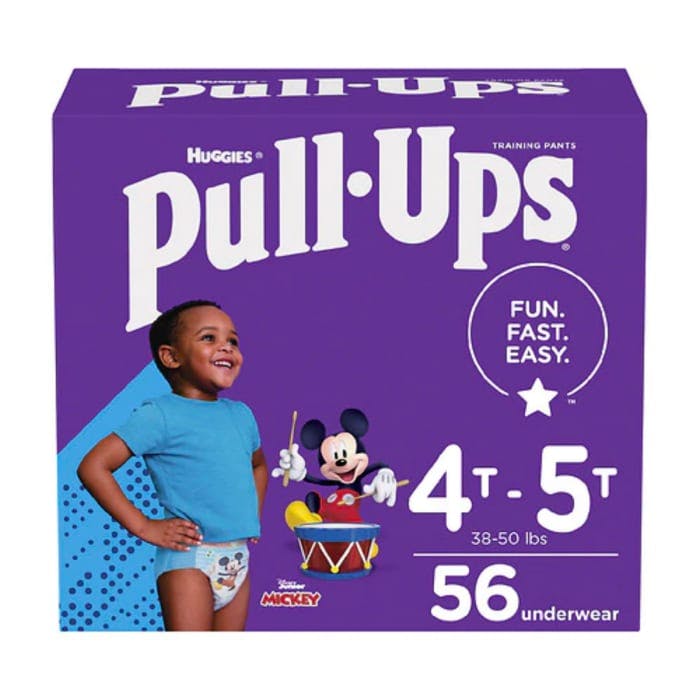 Huggies Pull-Ups Potty Training Pants for Boys (Size 4T-5T, 56 Count)