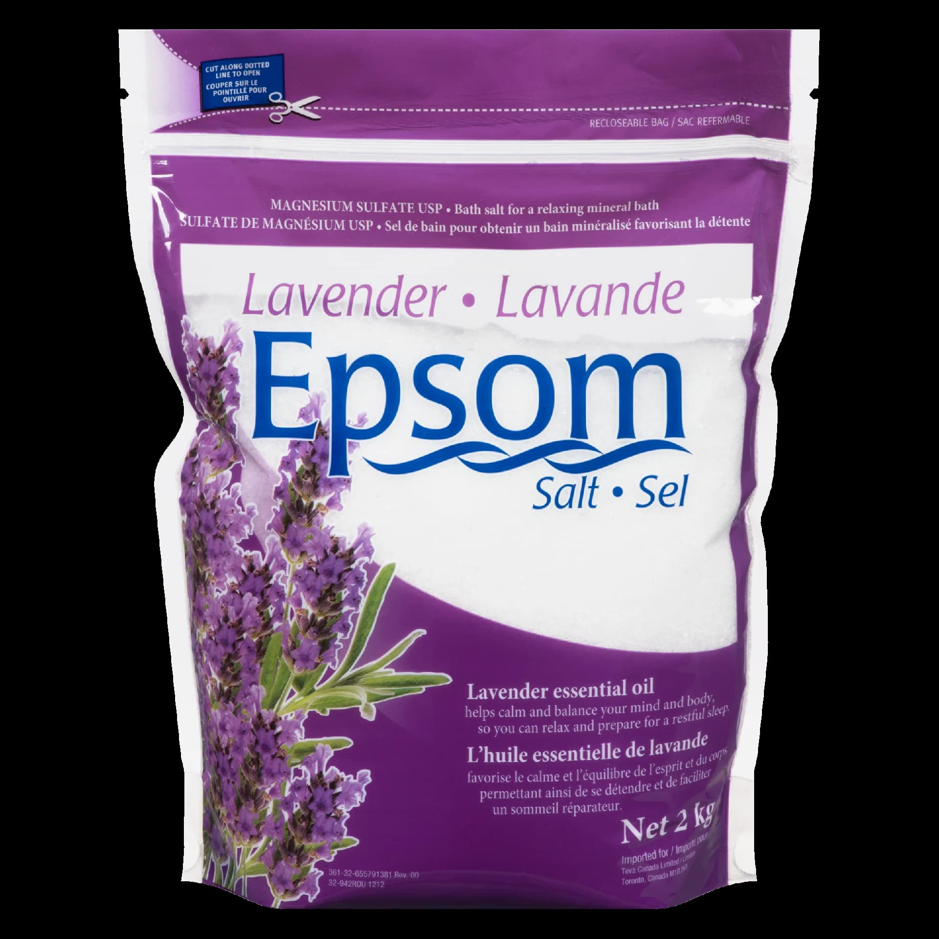 Lavender Epsom Salt 2 kg