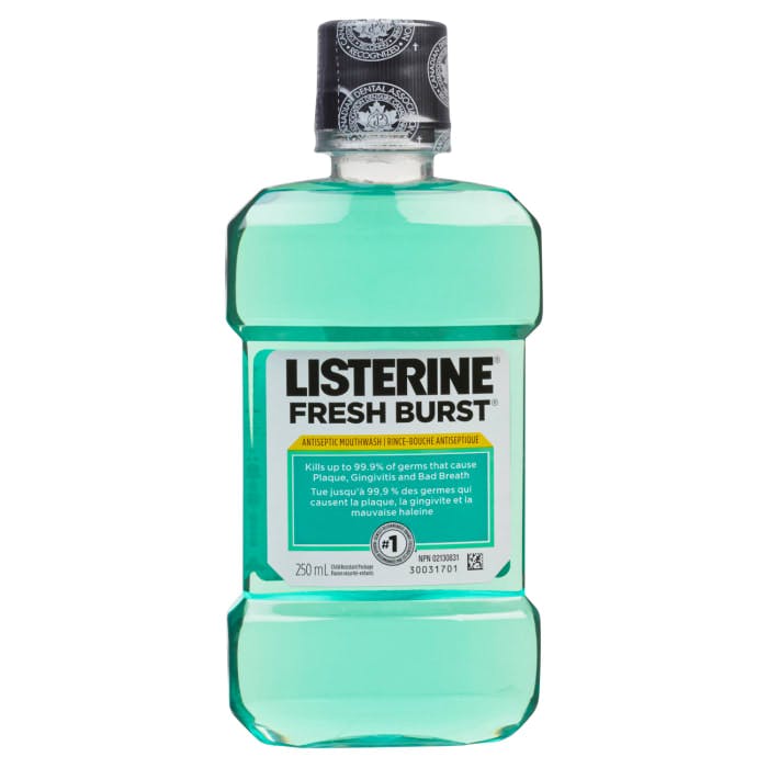 Listerine Fresh Burst Antiseptic Mouthwash 250 ml