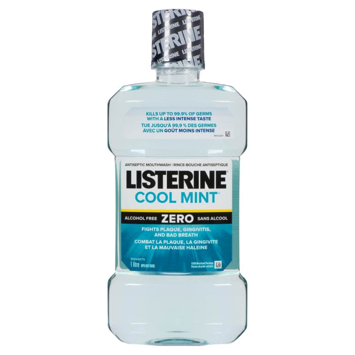 Listerine Zero Antiseptic Mouthwash Cool Mint 1 L