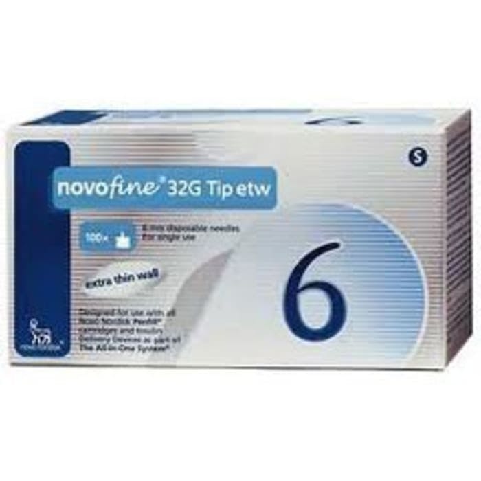 Novofine Pentips 6mm 32g (100 Per Box)