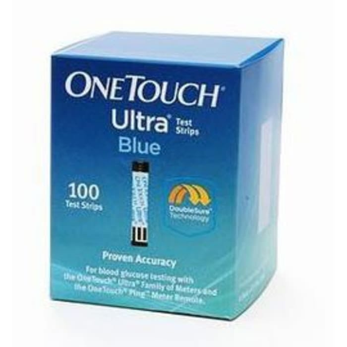 Onetouch Ultra Strips “Blue” (100’s)