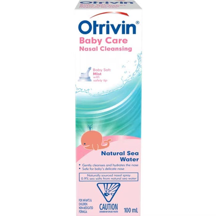 Otrivin Baby Care Sea Water Natural Cleansing Spray 100mL