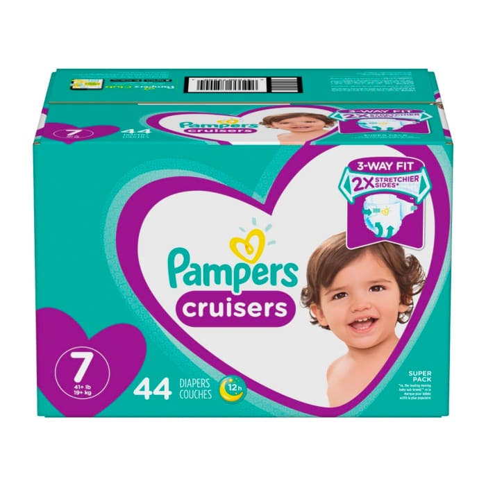 Pampers Cruisers Super Pack (Size 7, 48 Count)