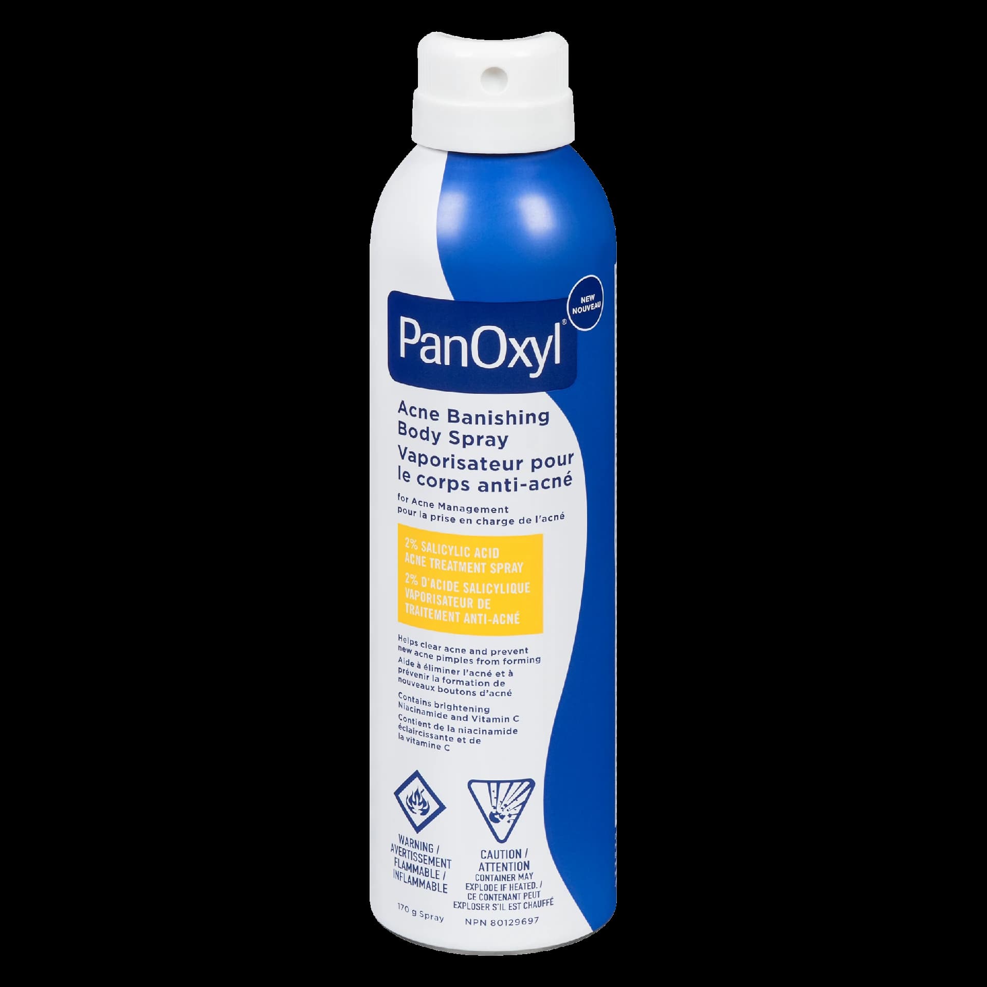 PanOxyl Acne Banishing Body Spray 170 g