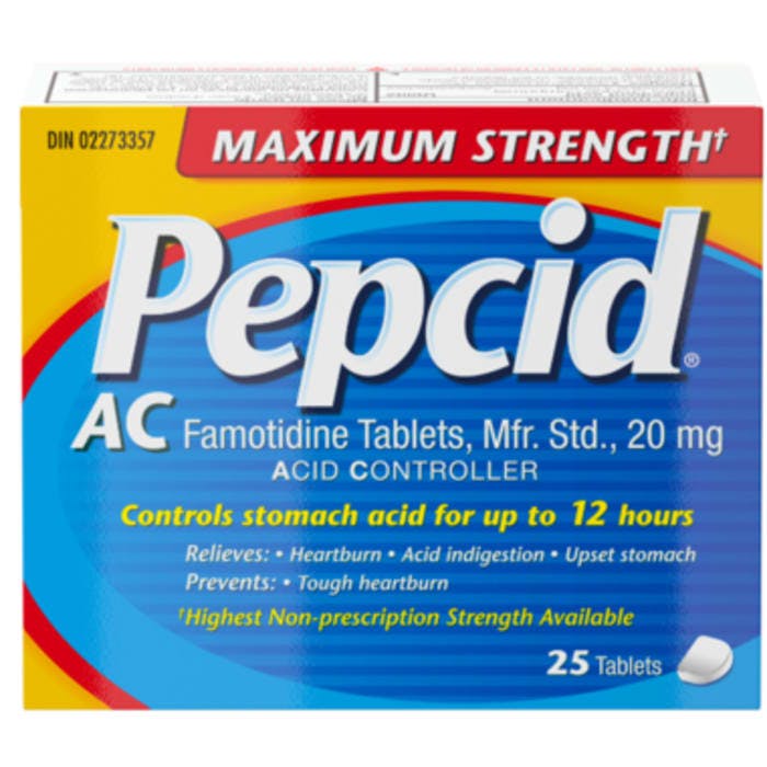 Pepcid AC Maximum Strength 25 Tablets