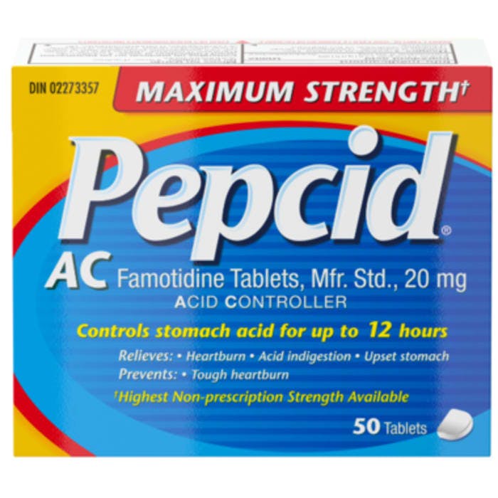 Pepcid AC Maximum Strength 50 Tablets